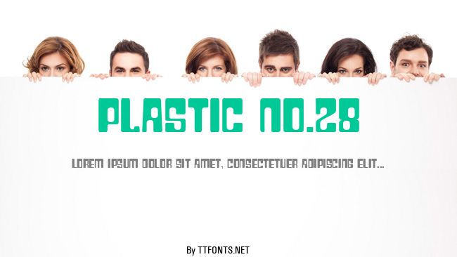 Plastic No.28 example