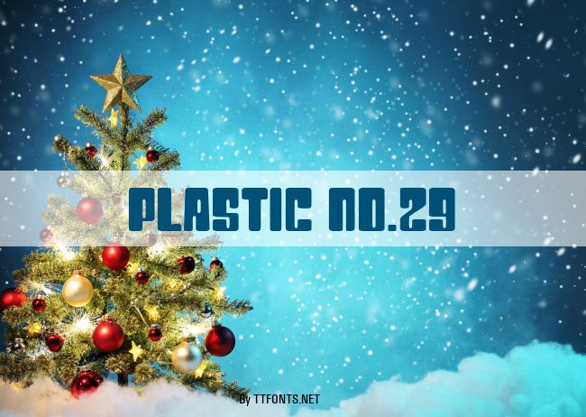 Plastic No.29 example