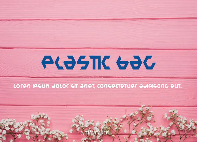 Plastic Bag example