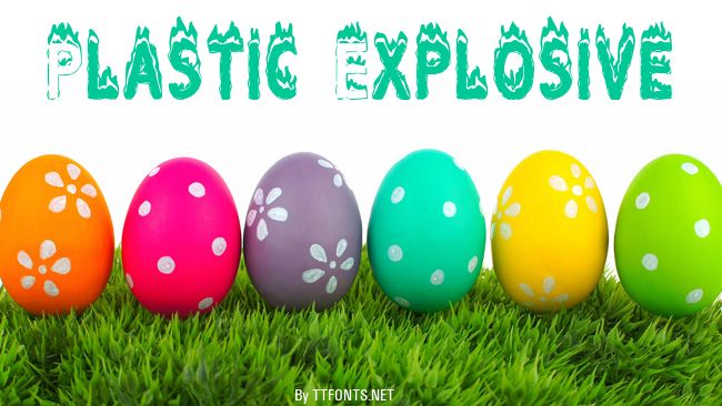 Plastic Explosive example