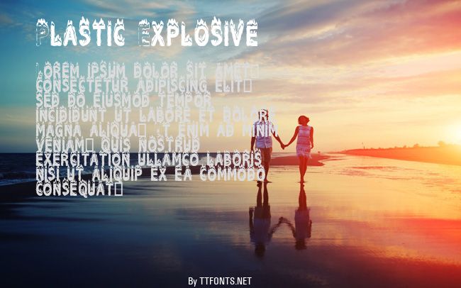 Plastic Explosive example