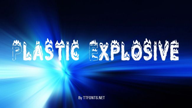 Plastic Explosive example