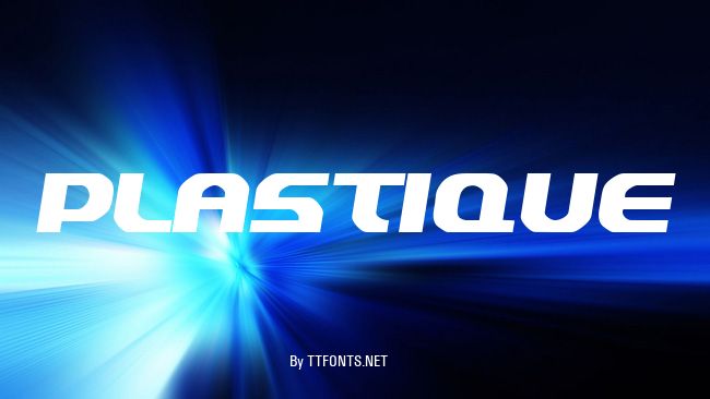 Plastique example