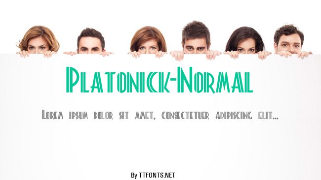 Platonick-Normal example