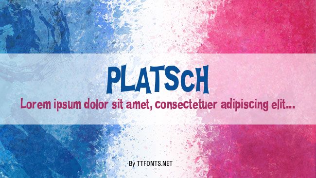 PLATSCH example