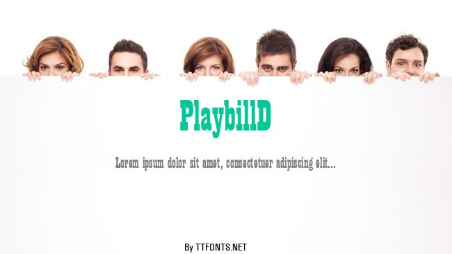 PlaybillD example