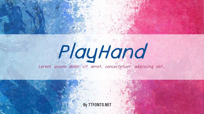 PlayHand example