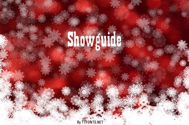 Showguide example