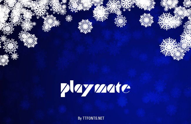 Playmate example