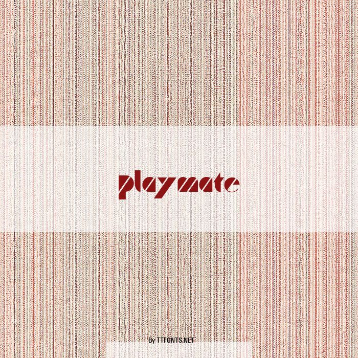 Playmate example