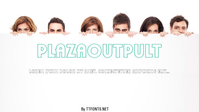 PlazaOutPUlt example