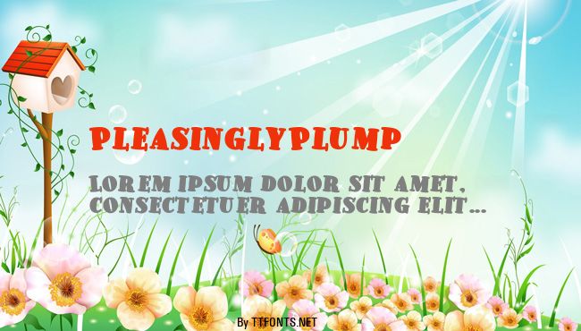 PleasinglyPlump example