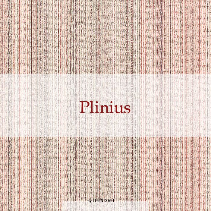 Plinius example