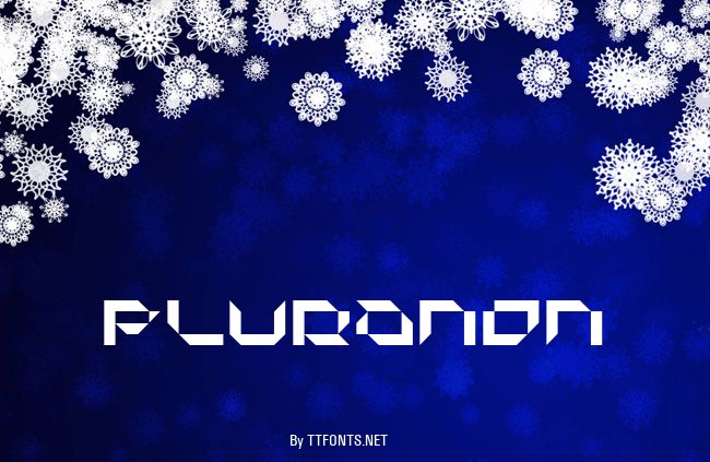 Pluranon example