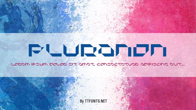 Pluranon example