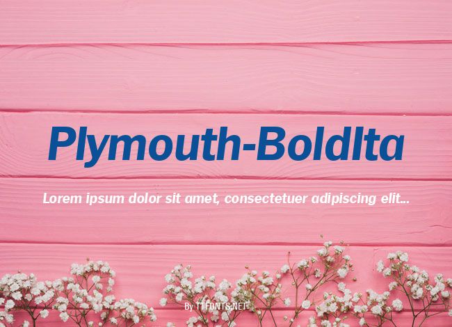 Plymouth-BoldIta example