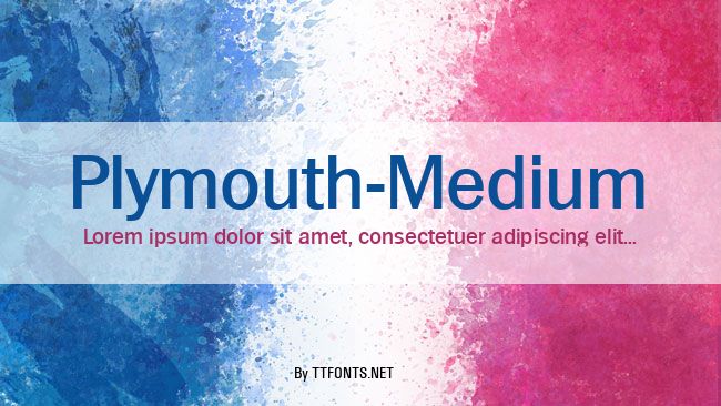Plymouth-Medium example
