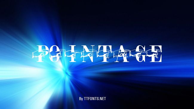 Pointage example
