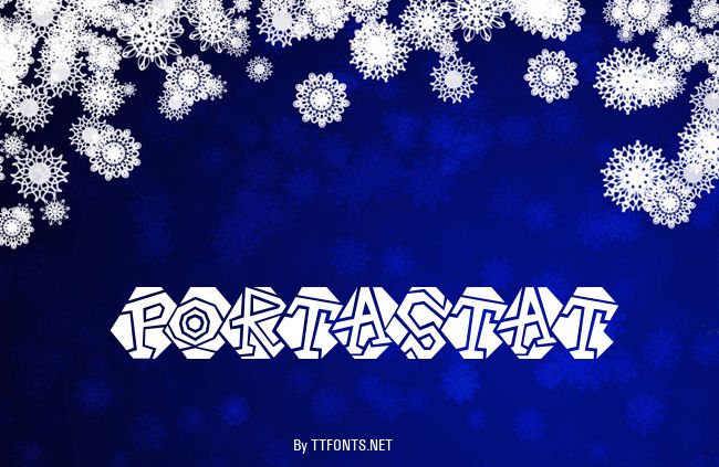 Portastat example