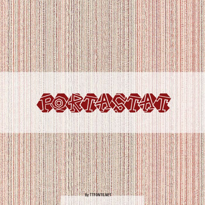 Portastat example