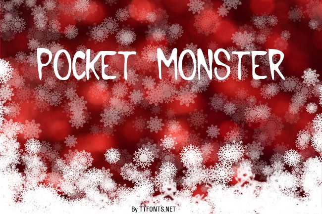 Pocket Monster example