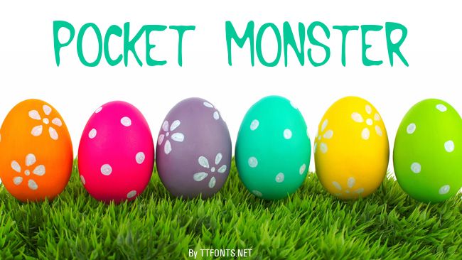 Pocket Monster example