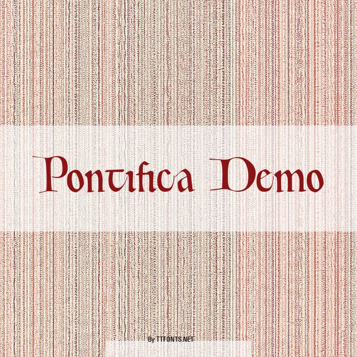 Pontifica Demo example