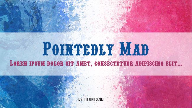 Pointedly Mad example