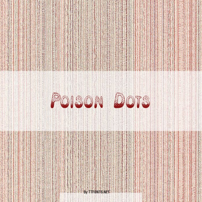 Poison Dots example