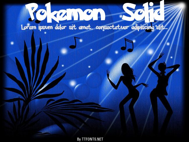 Pokemon  Solid example