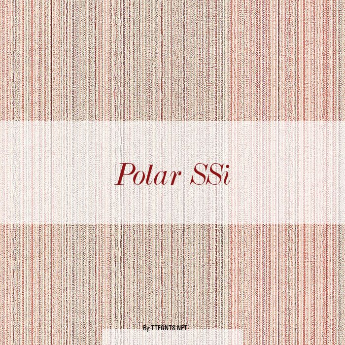 Polar SSi example