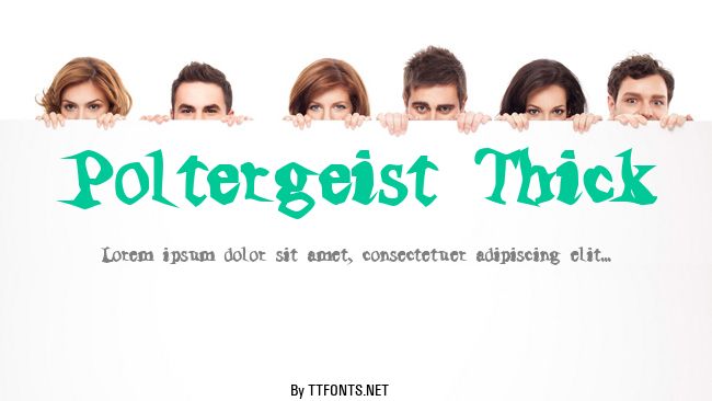 Poltergeist Thick example