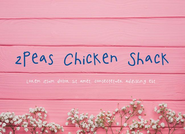 2Peas Chicken Shack example