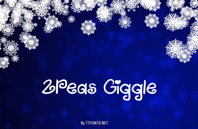2Peas Giggle example