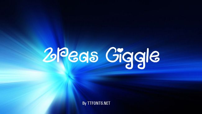 2Peas Giggle example