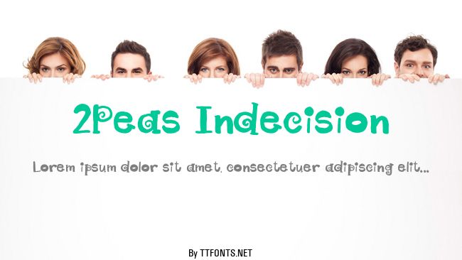 2Peas Indecision example