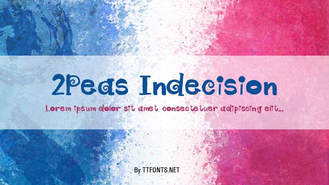 2Peas Indecision example