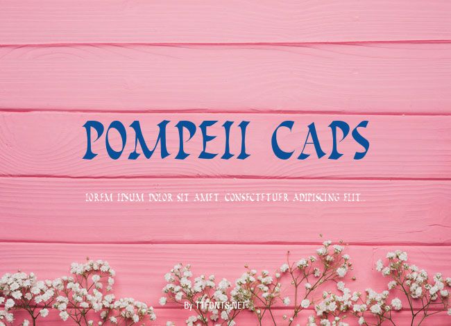 Pompeii Caps example