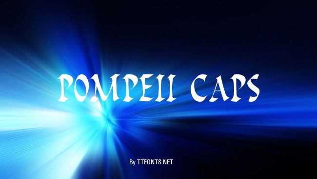 Pompeii Caps example