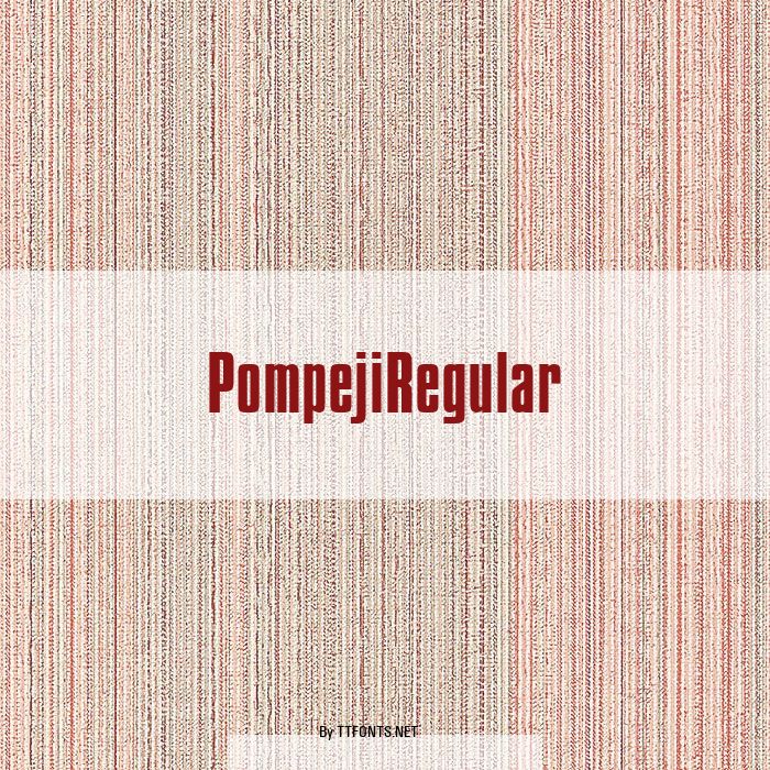 PompejiRegular example