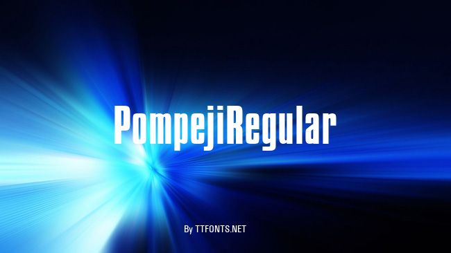 PompejiRegular example