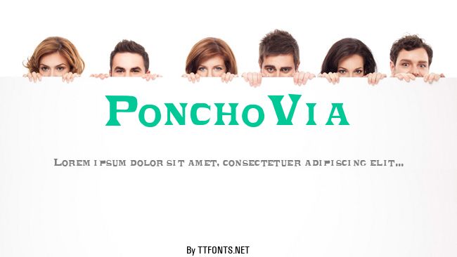 PonchoVia example