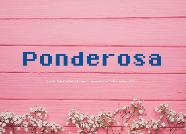 Ponderosa example