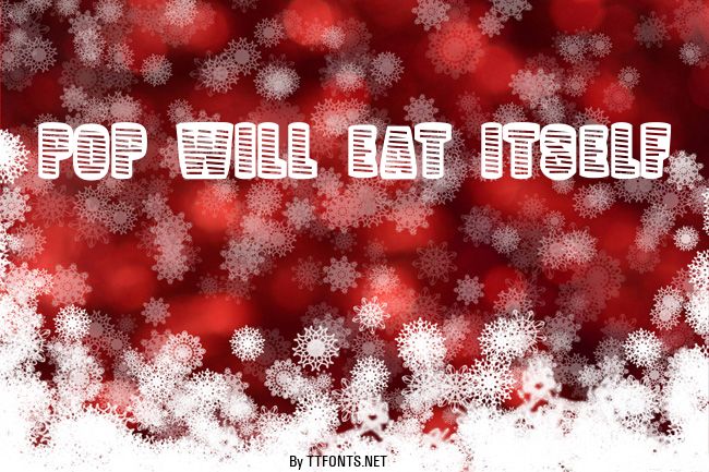 Pop Will Eat Itself example
