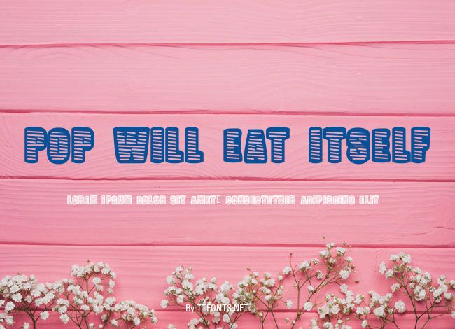 Pop Will Eat Itself example