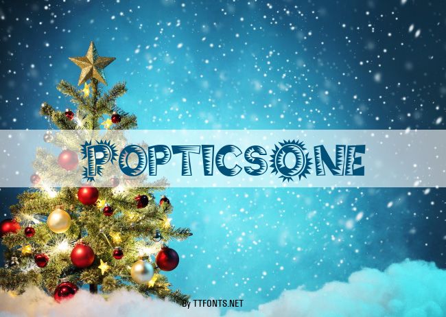 PopticsOne example