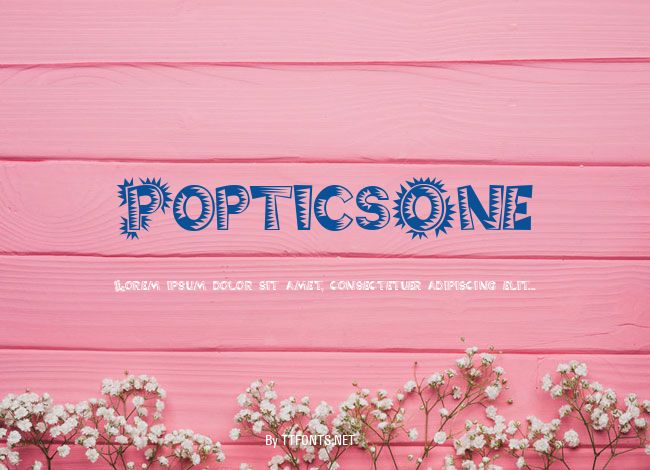 PopticsOne example
