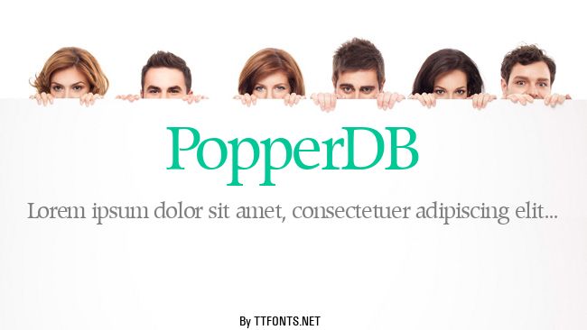 PopperDB example