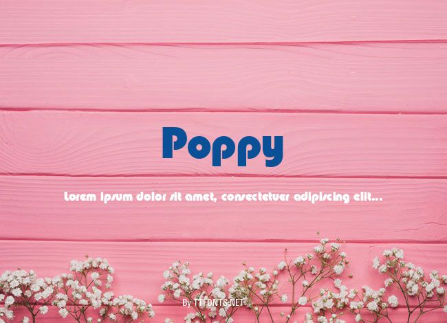 Poppy example