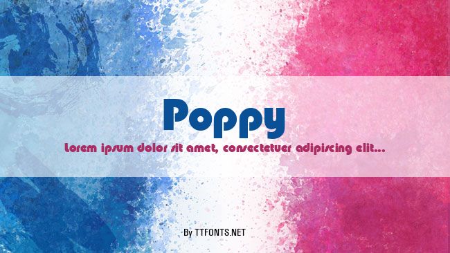 Poppy example